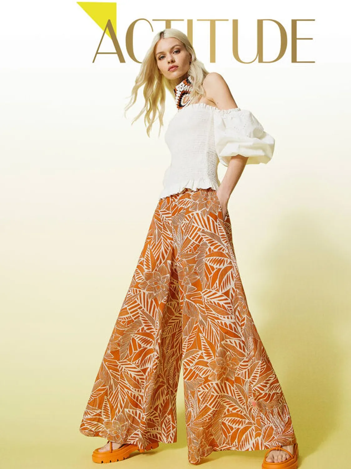 PANTALON MUSELINA  TWIN SET ACTITUDE