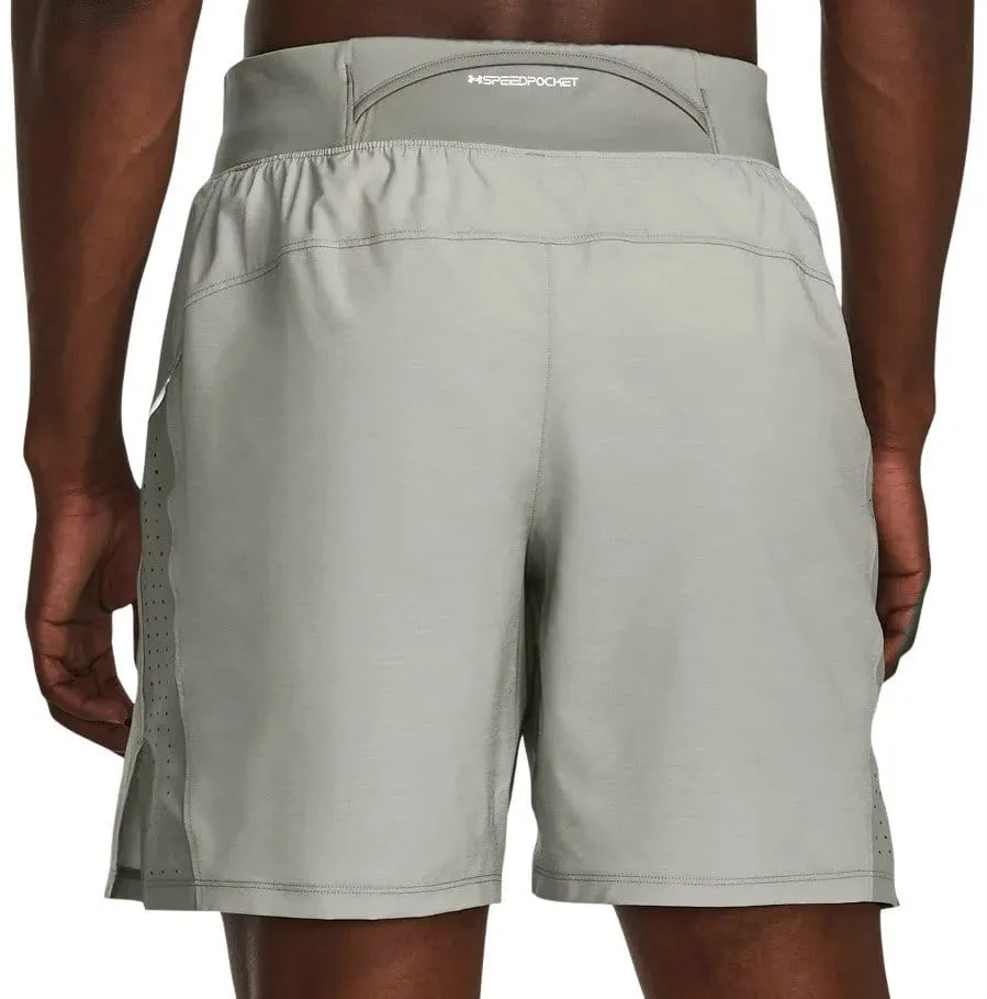 PANTALóN CORTO UNDER ARMOUR LAUNCH ELITE 7'' HTHR SHORTGRN