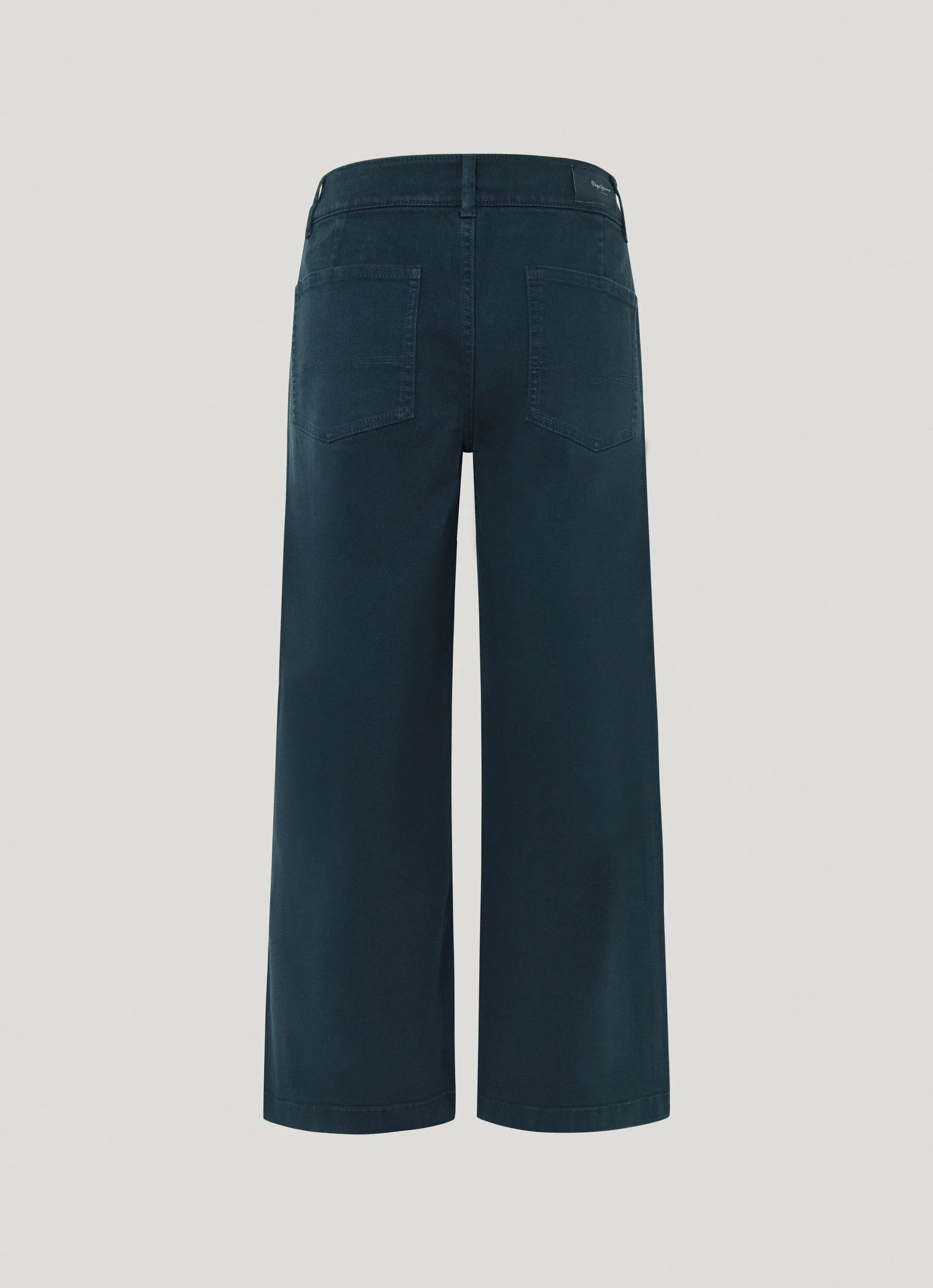 pantalón sarga fit culotte