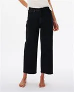 PANTALóN VAQUERO RIP CURL PARA MUJER PIERNA ANCHA SPARROWS CROP WIDE LEG REF. GDEAE9 WASHED BLACK NEGRO