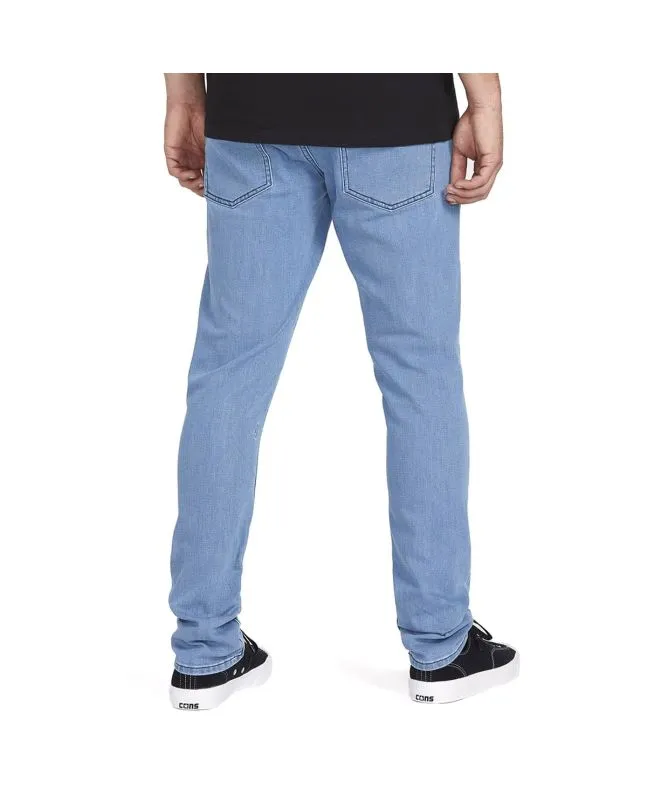 Pantalón Vaquero Volcom 2x4 Denim Flat Vintage Indigo