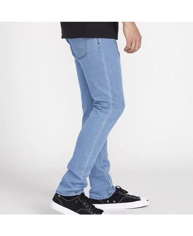 Pantalón Vaquero Volcom 2x4 Denim Flat Vintage Indigo