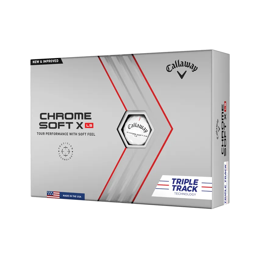 Pelota Callaway Chrome Soft X LS Triple Track
