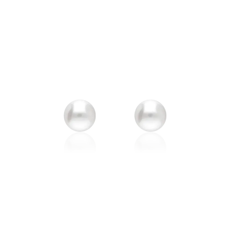 PENDIENTES "SINGLE PEARL" ORO 18k PERLAS CULTIVADAS