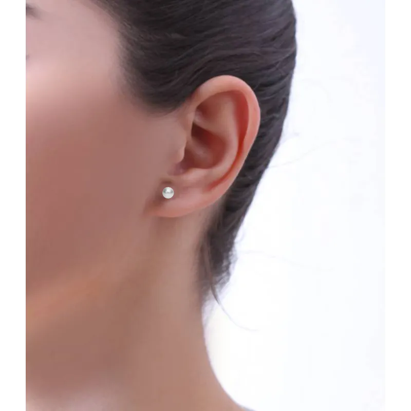 PENDIENTES "SINGLE PEARL" ORO 18k PERLAS CULTIVADAS