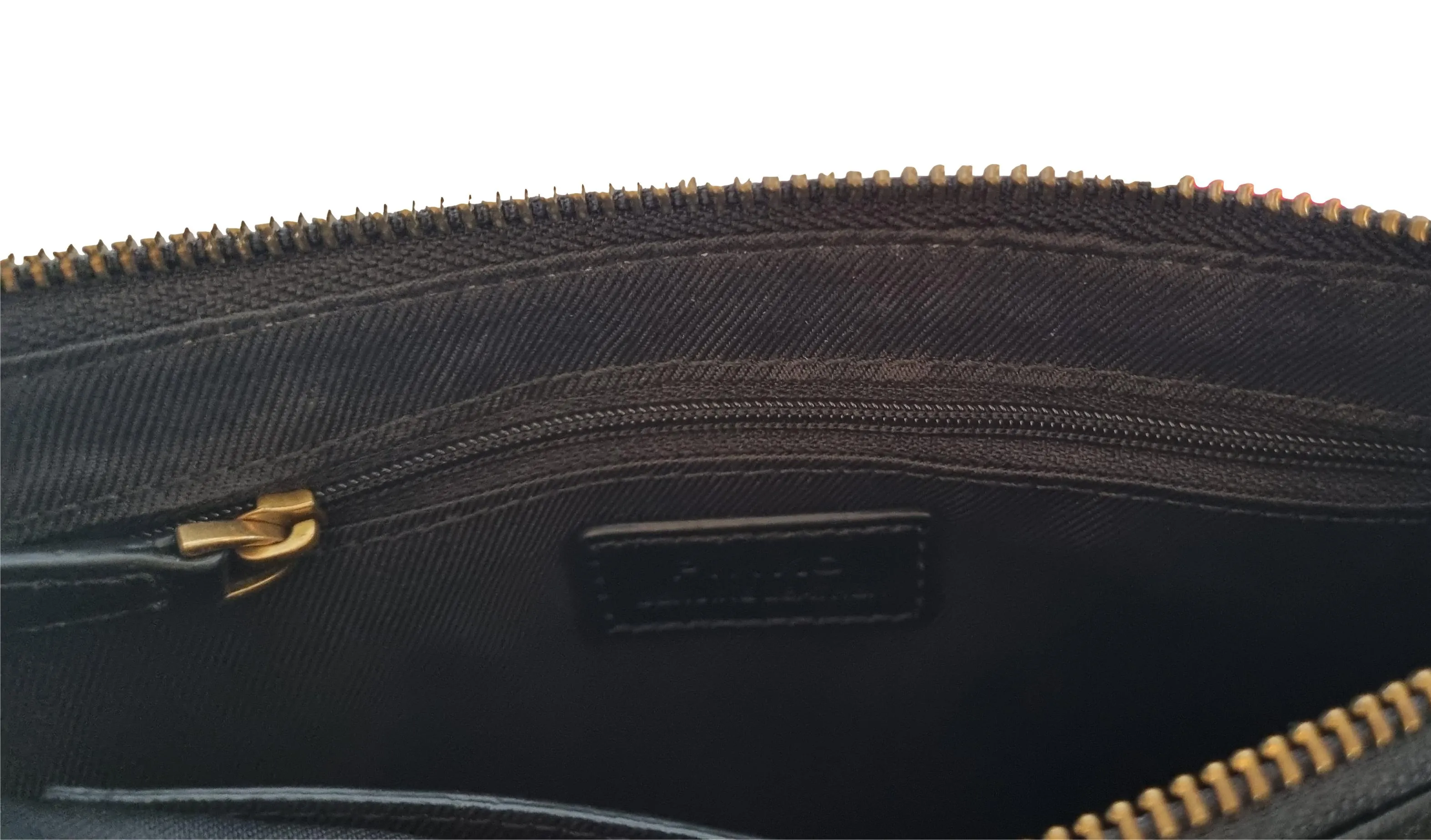 PINKO bolso de hombro maxi acolchado clásico plano 1P22Y9 A03J Z99Q cuero negro