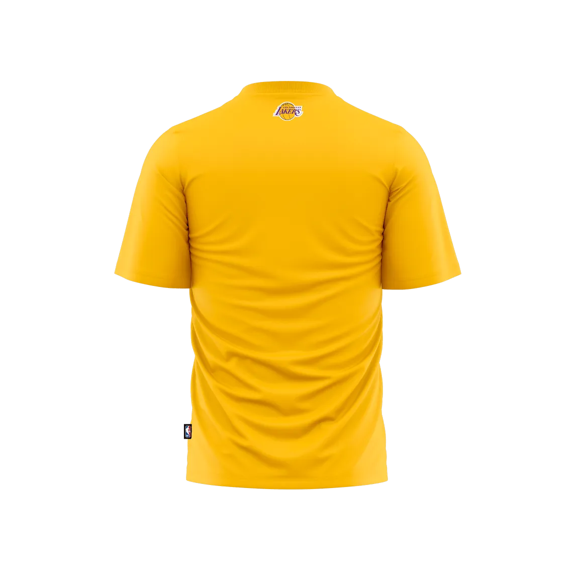 Polera Básquetbol Hombre NBA Los Angeles Lakers Amarilla