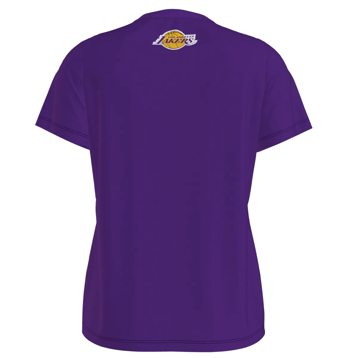Polera Básquetbol Mujer NBA Fanwear Los Angeles Lakers Morada/Amarilla