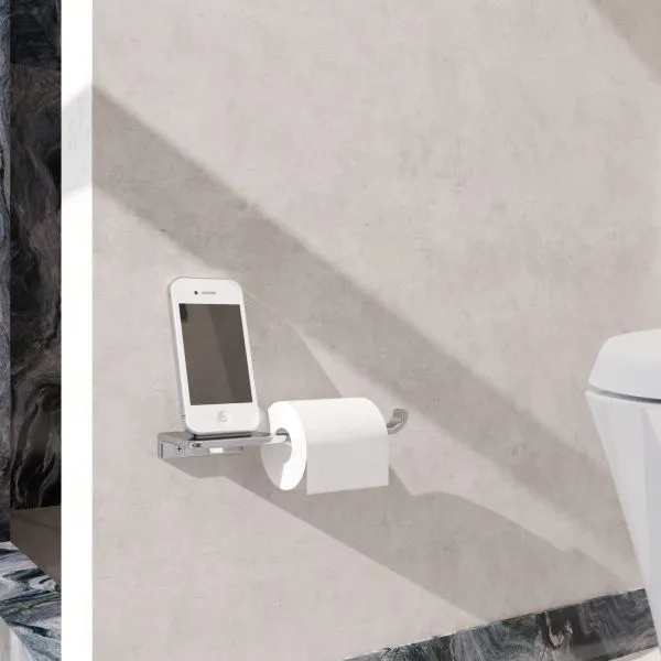 PORTAPAPEL CON REPISA PARA CELULAR CR