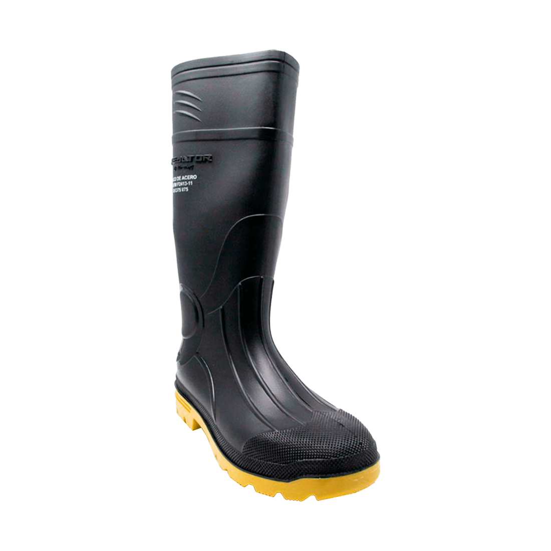 PREDATOR PPHU914607 TALLA 39 PAR DE BOTAS DE PVC CON PUNTA DE ACERO FORRO INTERNO ANTIBACTERIAL