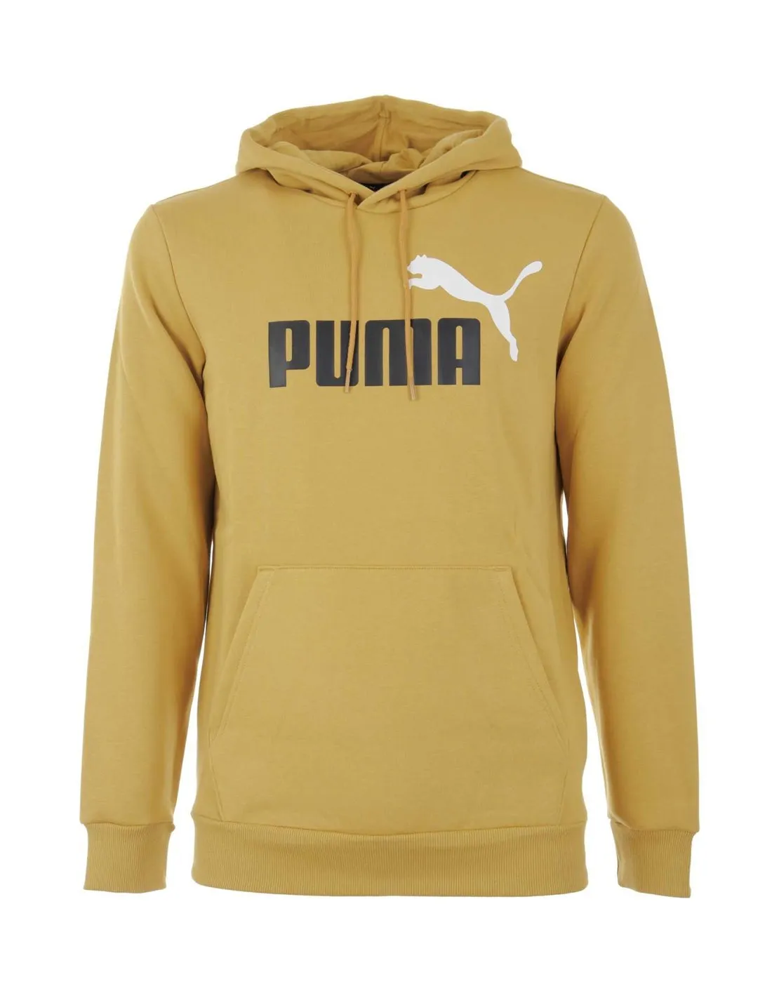 PUMA  SUDADERA AMARILLA ESSENTIALS+ 2 COL BIG LOGO 586764 29 HOMBRE