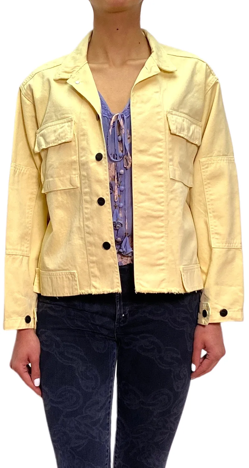 QÜINA Chaqueta Troya Amarilla