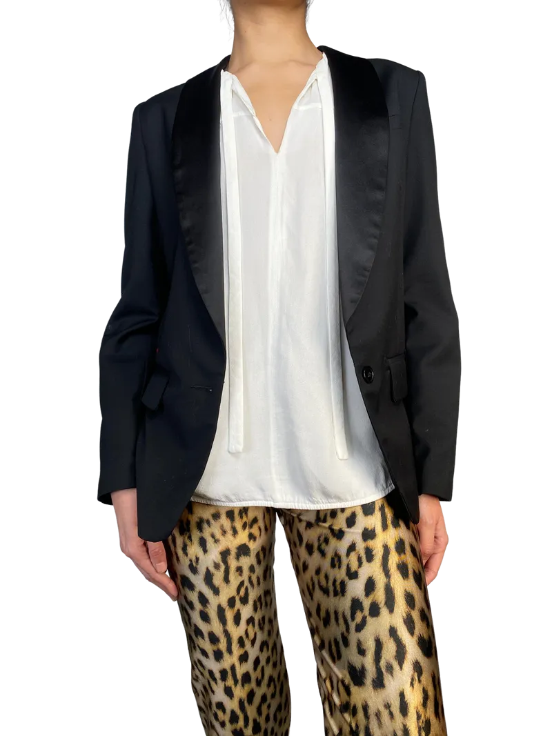 RAPSODIA Blazer Solapa Satinada