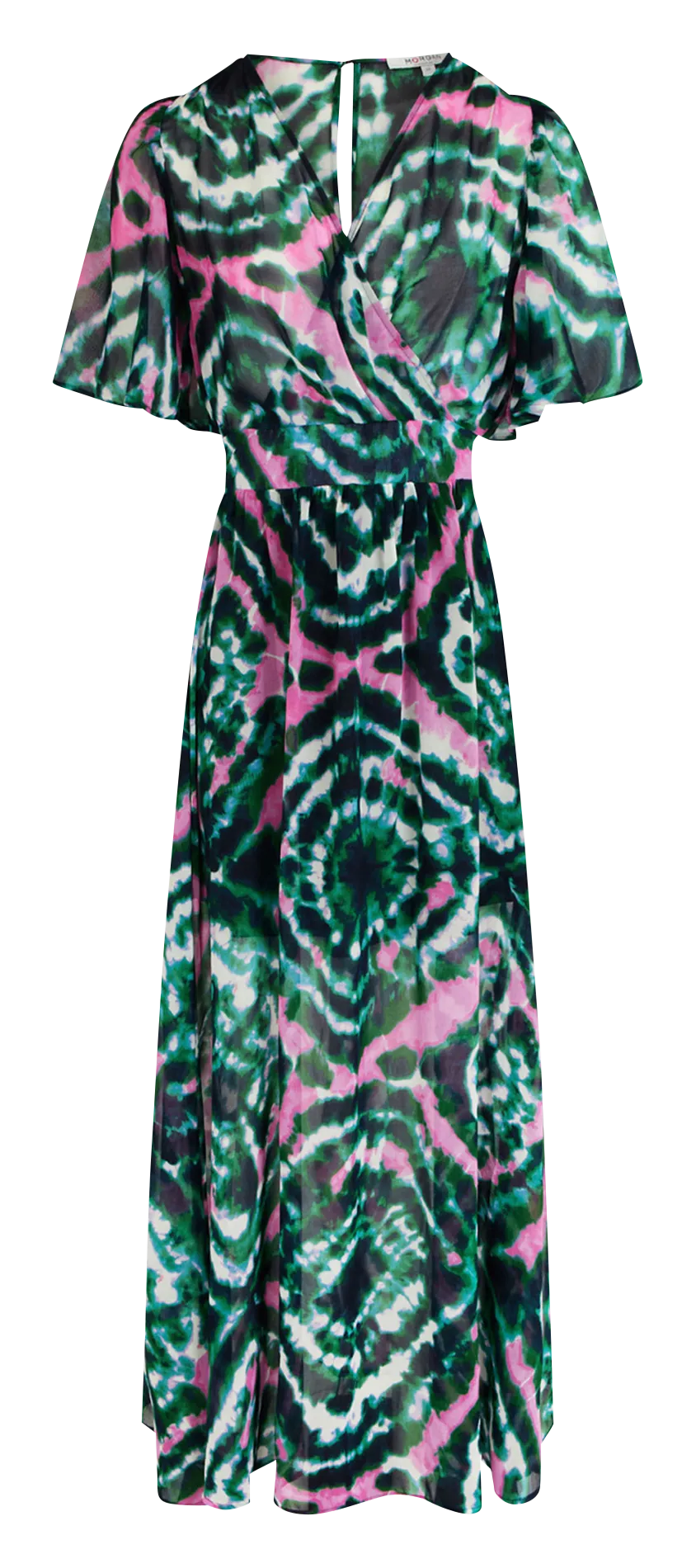RDIAN.F  VESTIDO LARGO CON CAíDA NATURAL ESTAMPADO EN MULTICOLOR