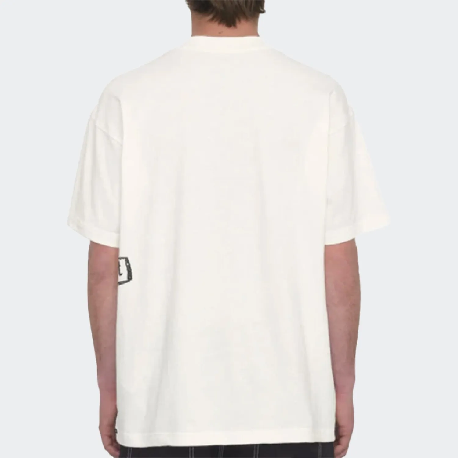 REMERA VOLCOM ENTERTAINMENT STONE BURST  BLANCO