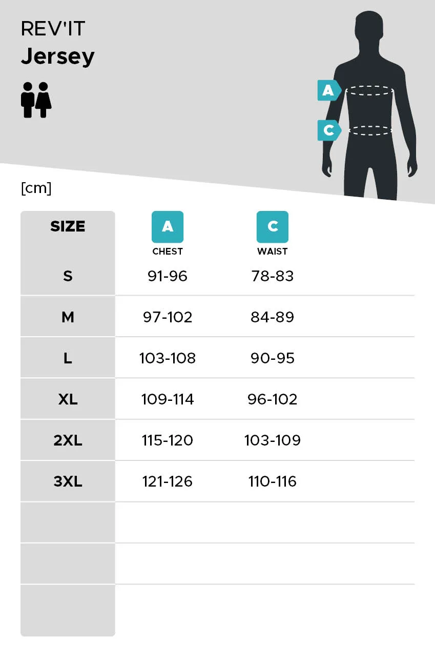 Rev'it! Camisa de Moto Bison 2 H2O Amarilla 