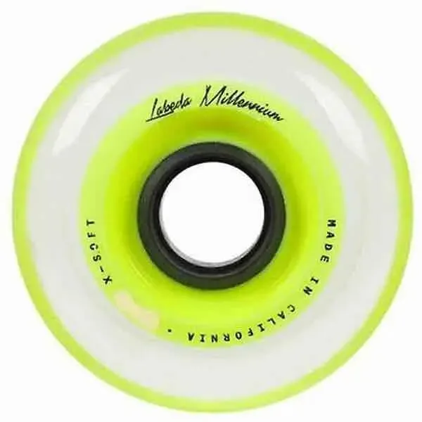 RUEDA LABEDA MILLENNIUM AMARILLA XSOFT. (PACK4)