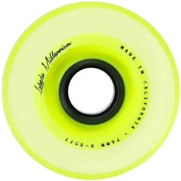 RUEDA LABEDA MILLENNIUM AMARILLA XSOFT. (PACK4)