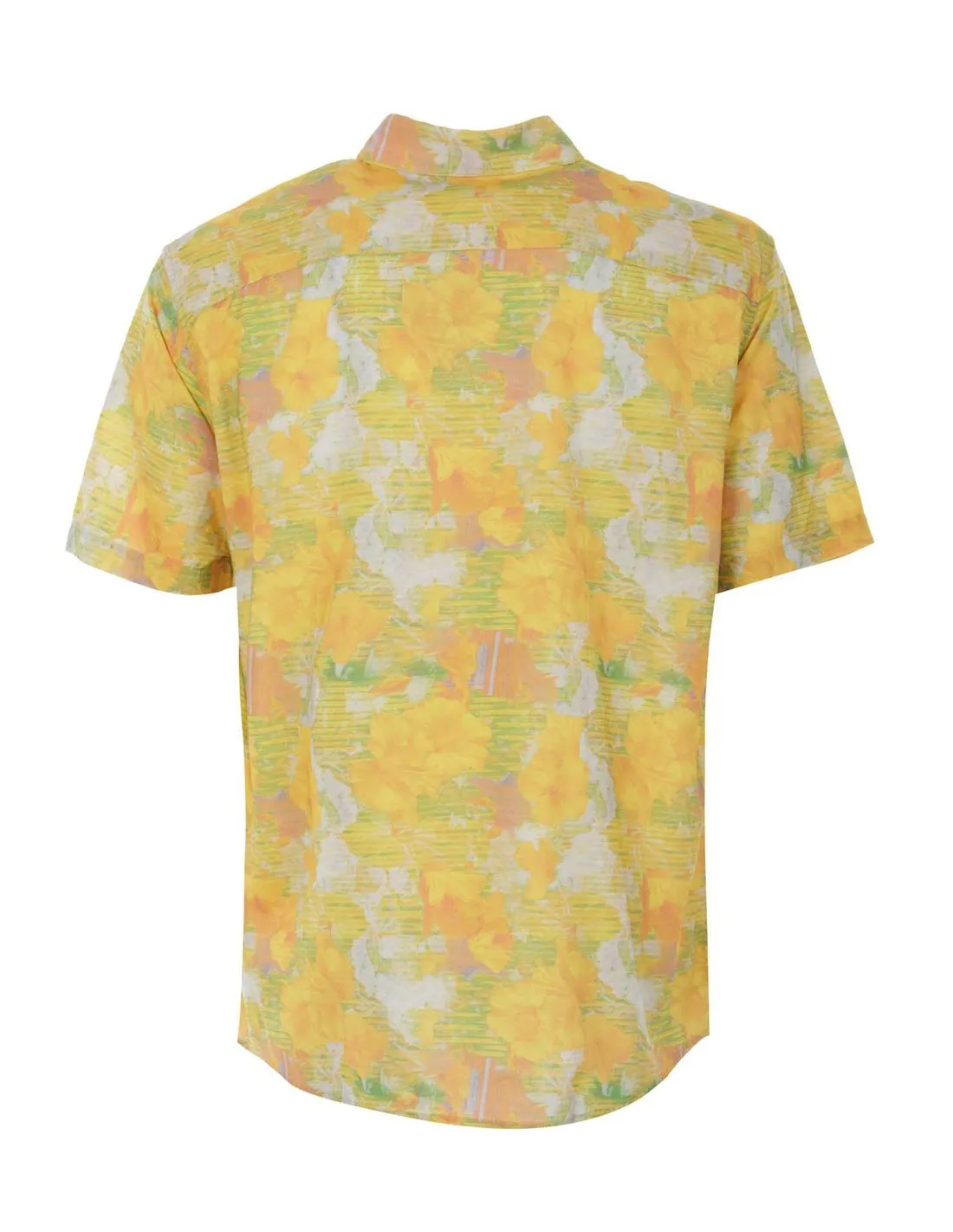 RVCA  CAMISA AMARILLA SUSSINGHAM HOMBRE
