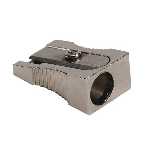 SACAPUNTAS METALICO QCONNECT  GRIS
