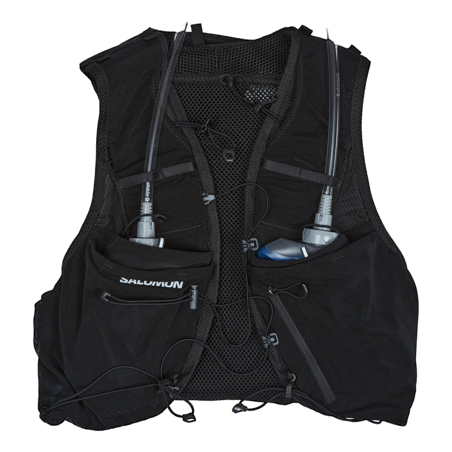 Salomon Adv Skin 5w With Flasks Black/ebony