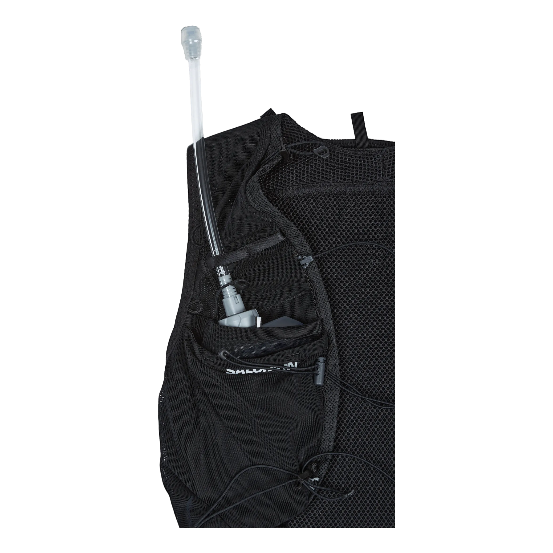 Salomon Adv Skin 5w With Flasks Black/ebony
