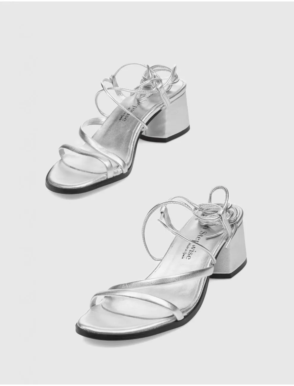 Sandalia Bryan Stepwise Grecia Plata