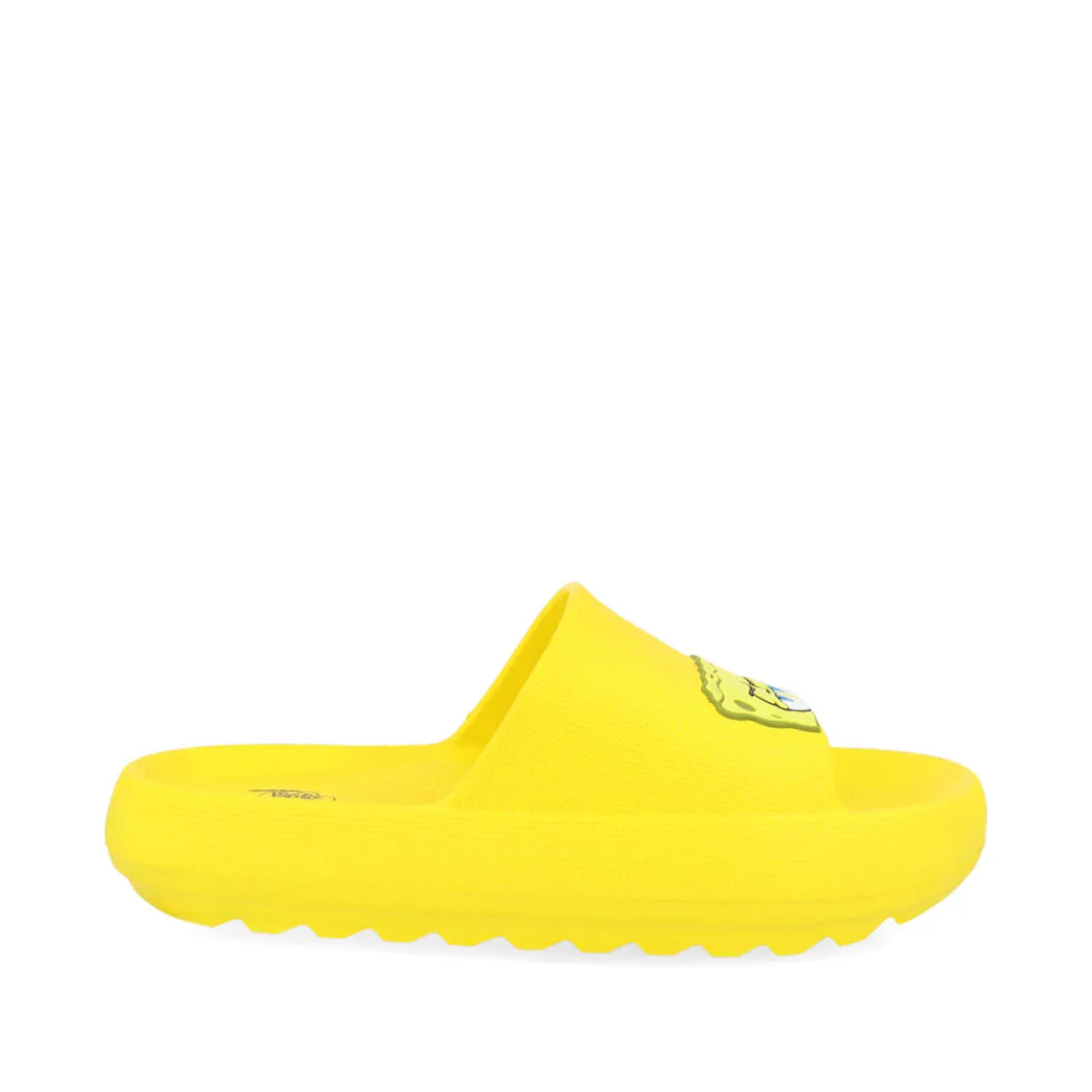 Sandalia de Playa Trender de Bob Esponja color Amarilla para Mujer