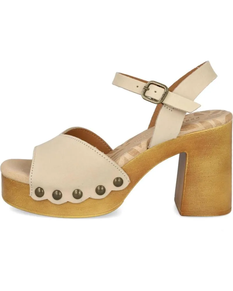 SANDALIAS MTNG  DE MUJER 53903C52973 SANDALIAS DE TACON PARA MUJER  BEIGE