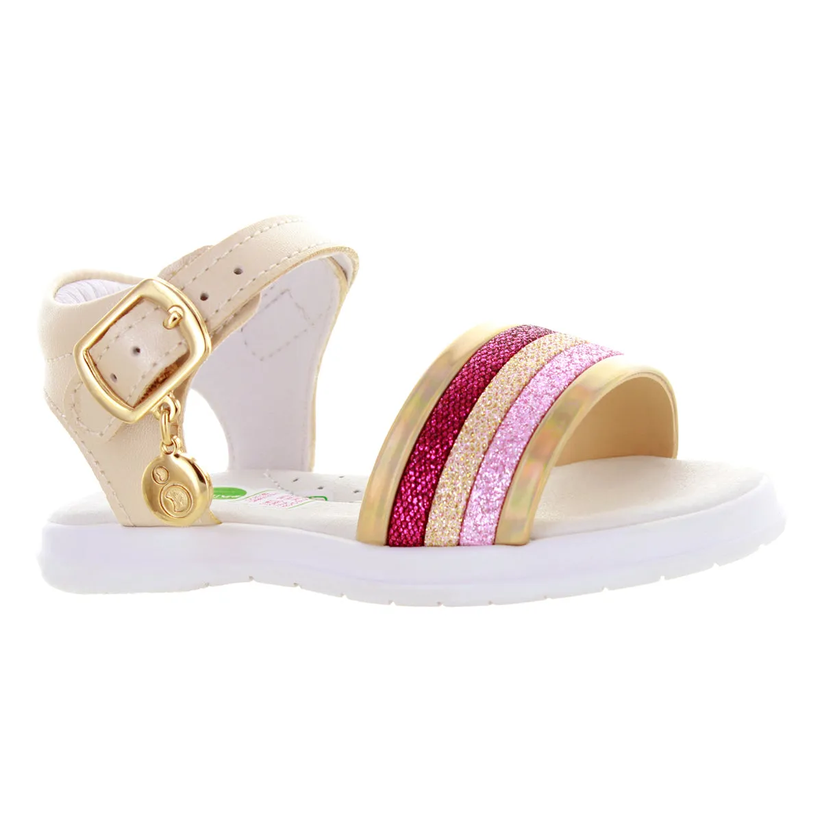Sandalias Para Nias Color Nacar