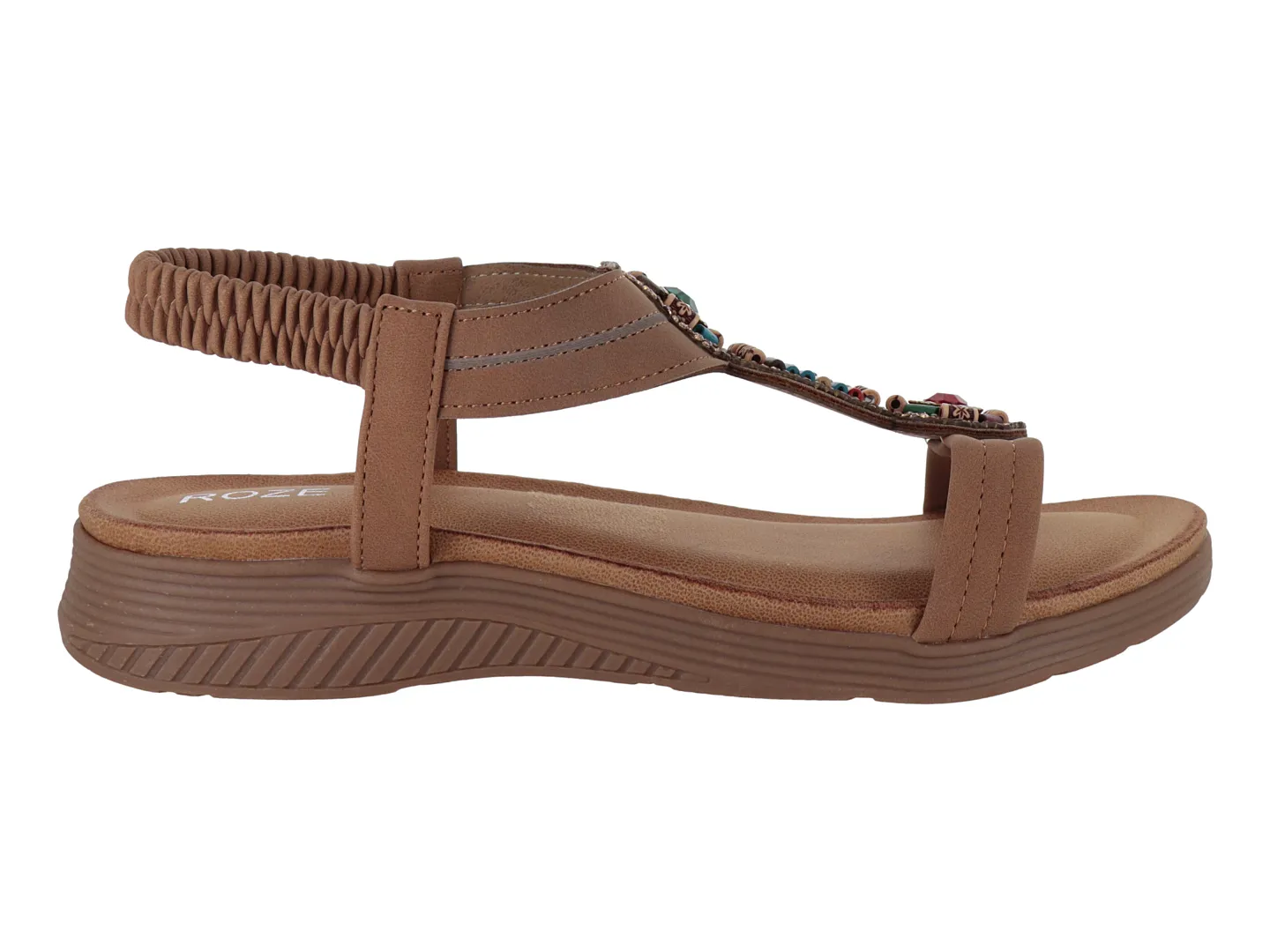 Sandalias Roze 24p571 Café Para Mujer