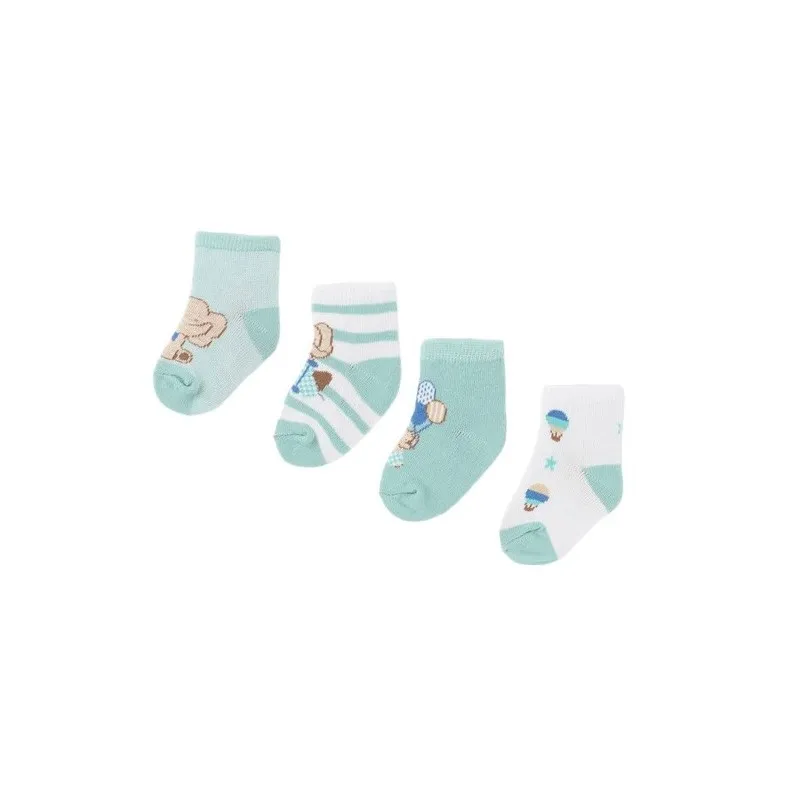 Set 4 calcetines Algodón Bebé MAYORAL Jade
