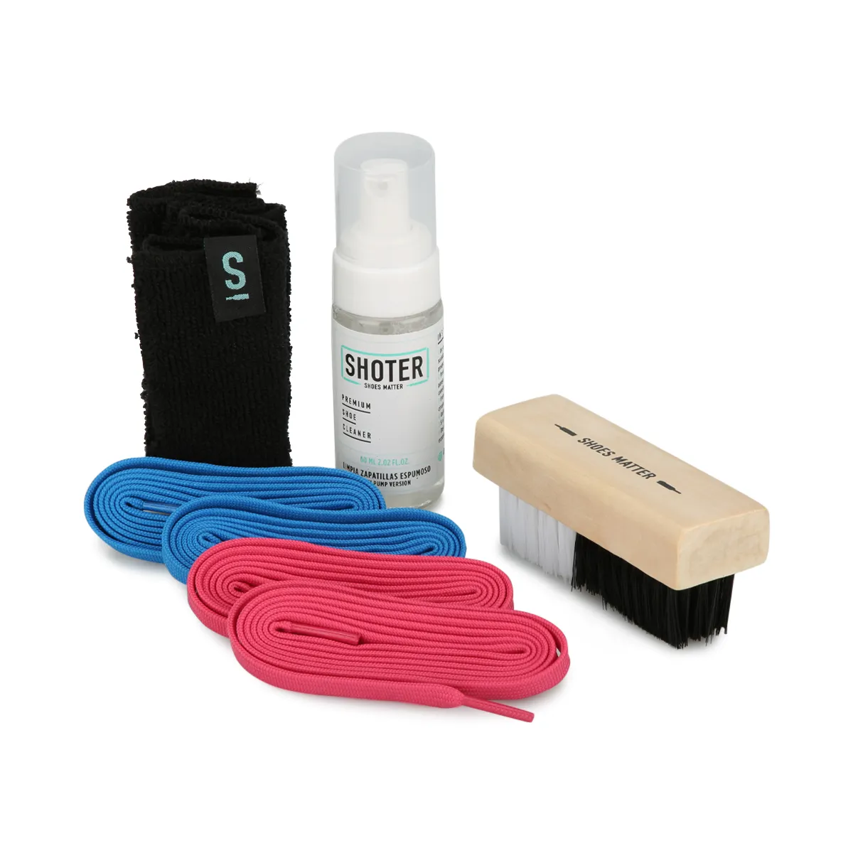 Set Limpiador Shoter Travel