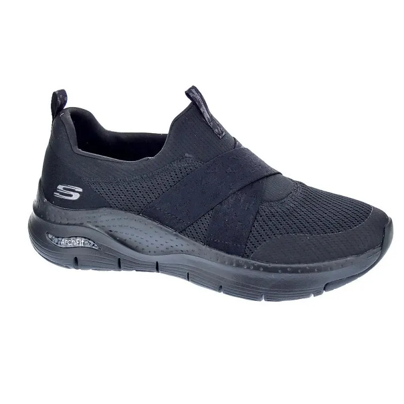Skechers Zapatillas Mujer Arch Fit Negro