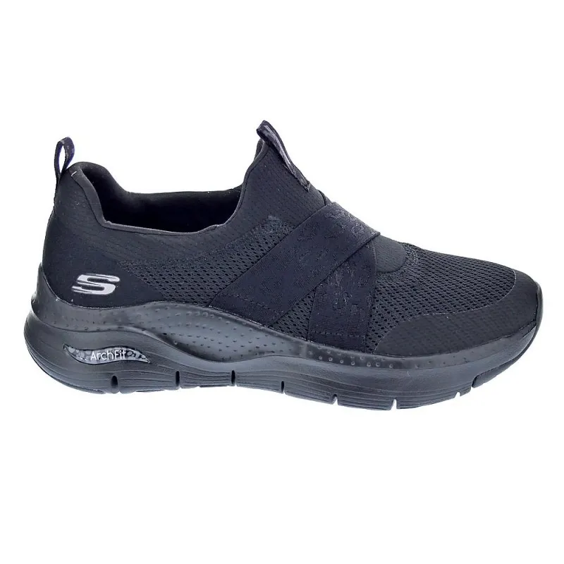Skechers Zapatillas Mujer Arch Fit Negro