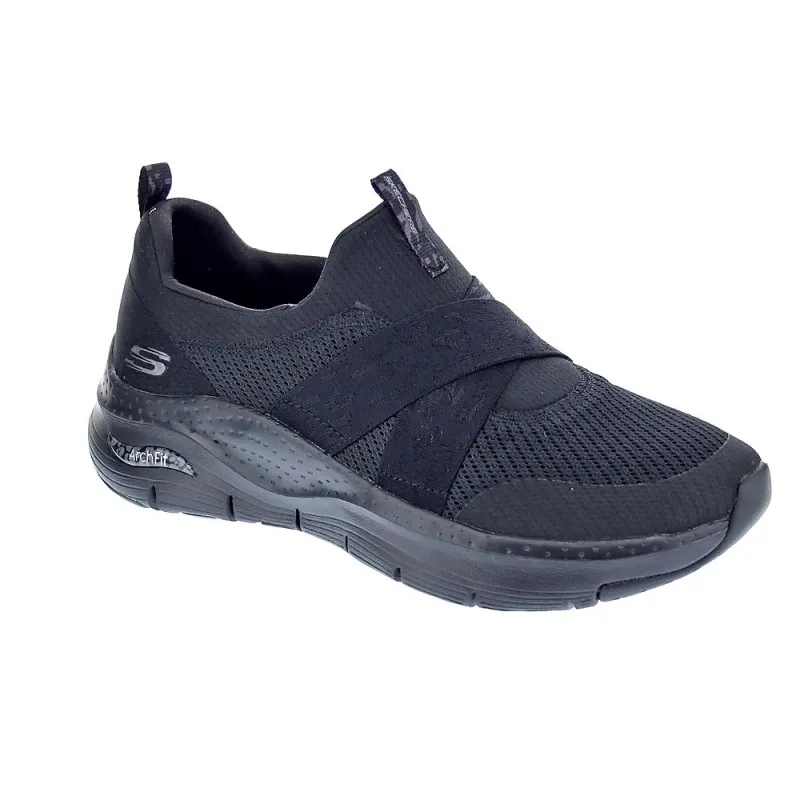 Skechers Zapatillas Mujer Arch Fit Negro