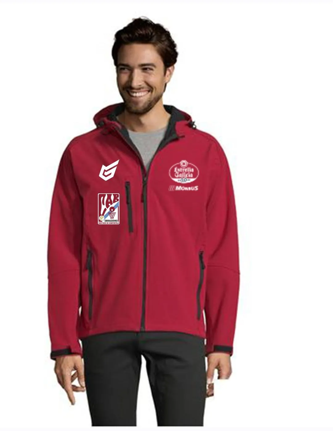 SOFTSHELL OBRA ROJO 22