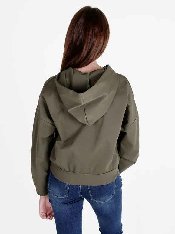 Solada Sudadera de mujer con capucha y cremallera.