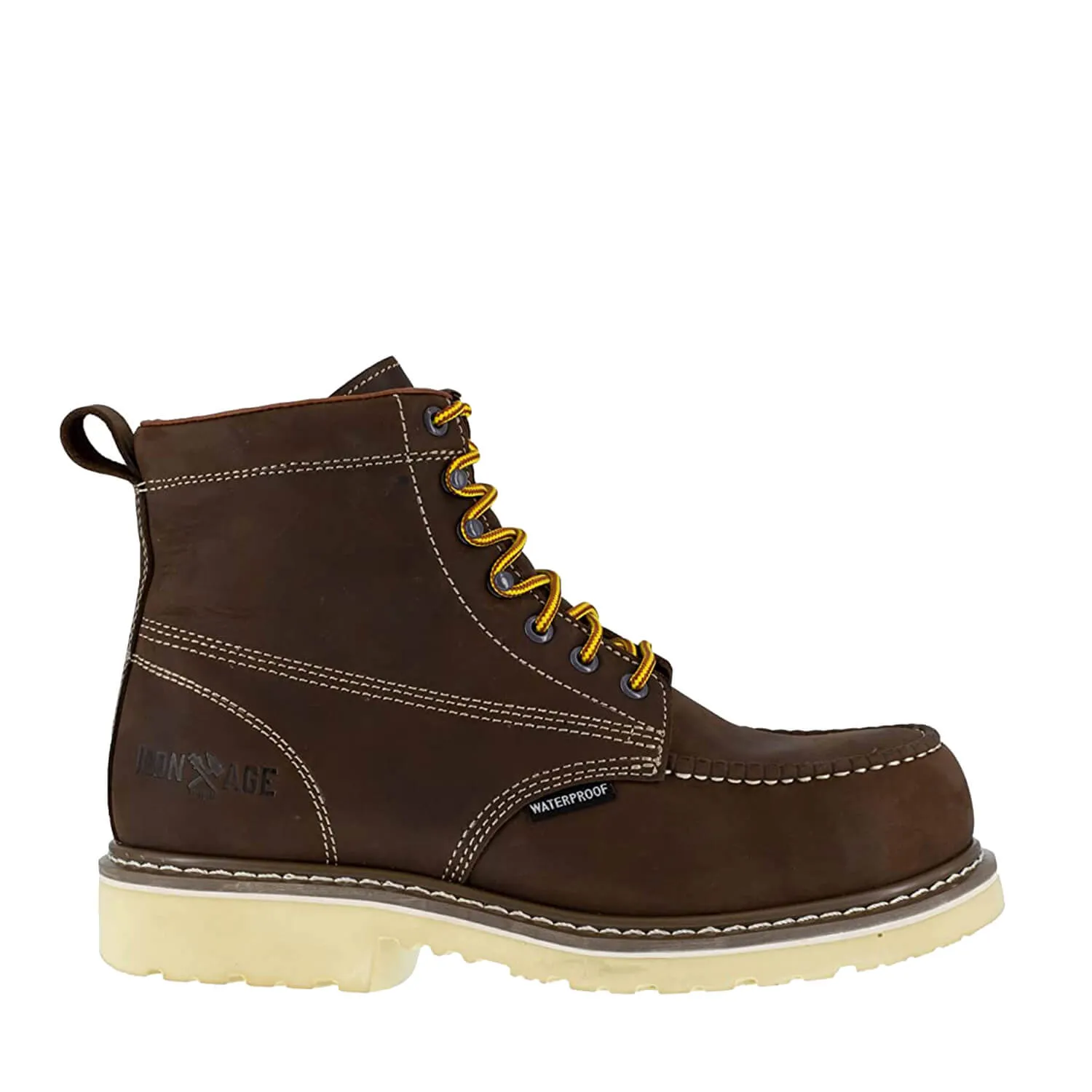 SOLIDIFIER 6" SOFTTOE BOOT WATERPROOF BROWN