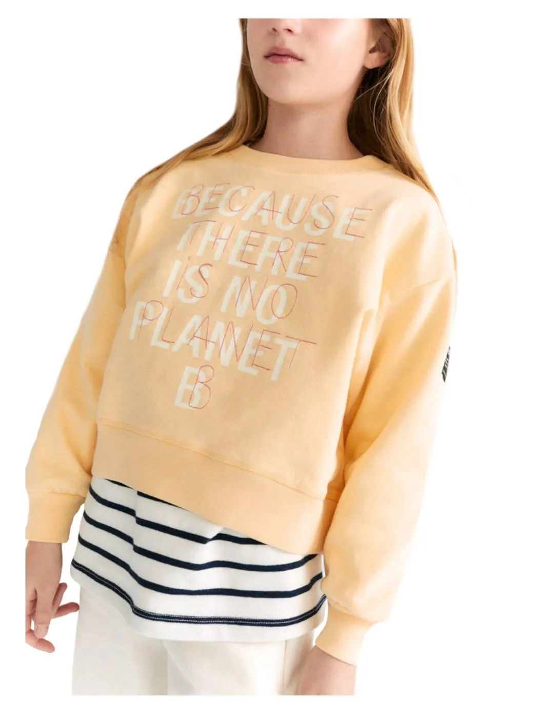 Sudadera Aire amarilla Ecoalf