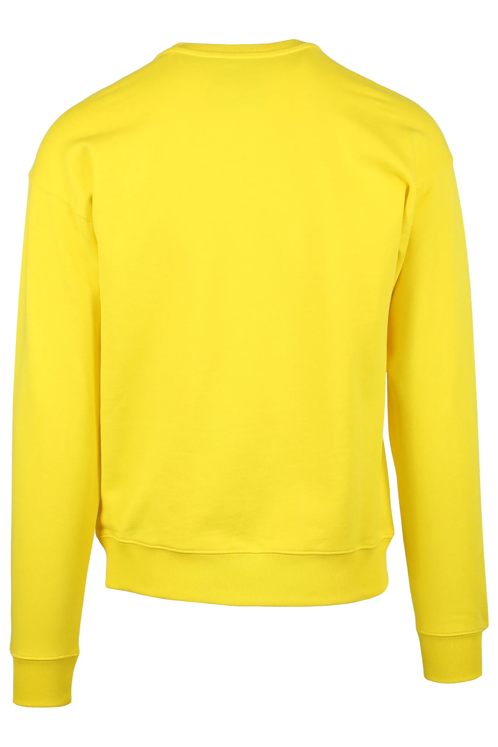 Sudadera amarilla logo grande parte delantera