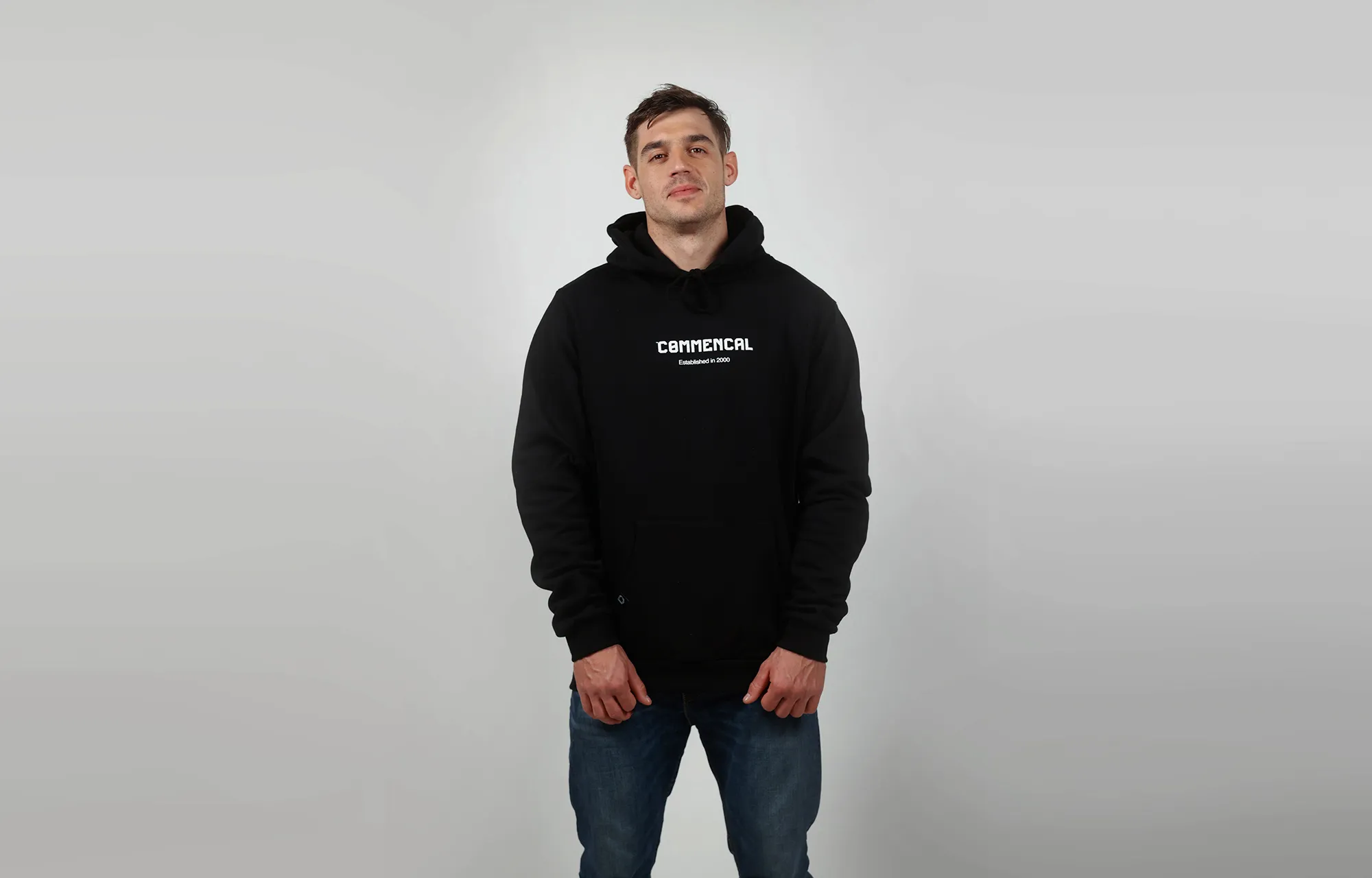 SUDADERA COMMENCAL CORPORATE BLACK