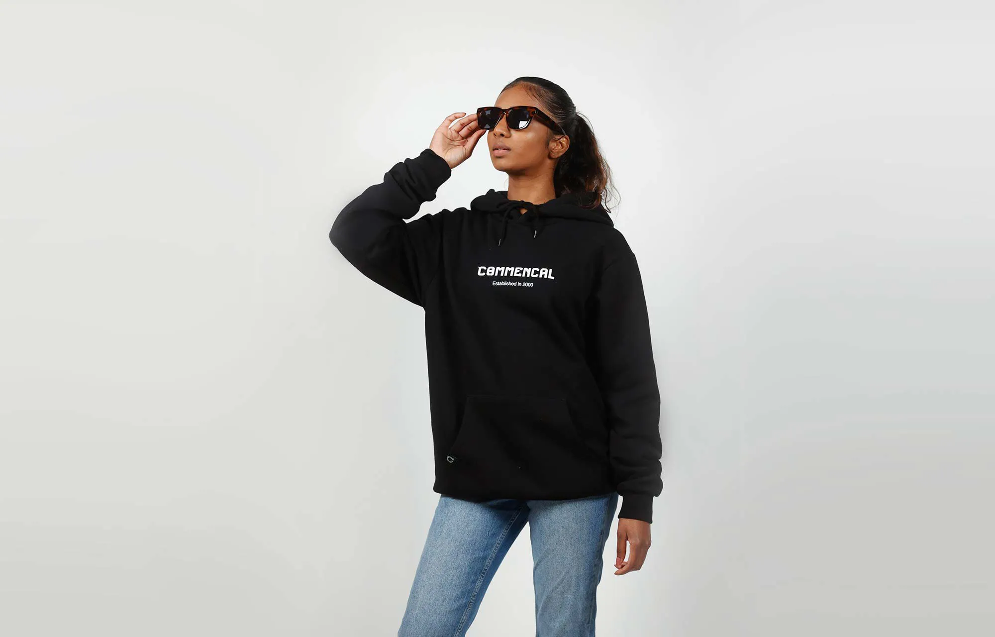 SUDADERA COMMENCAL CORPORATE BLACK
