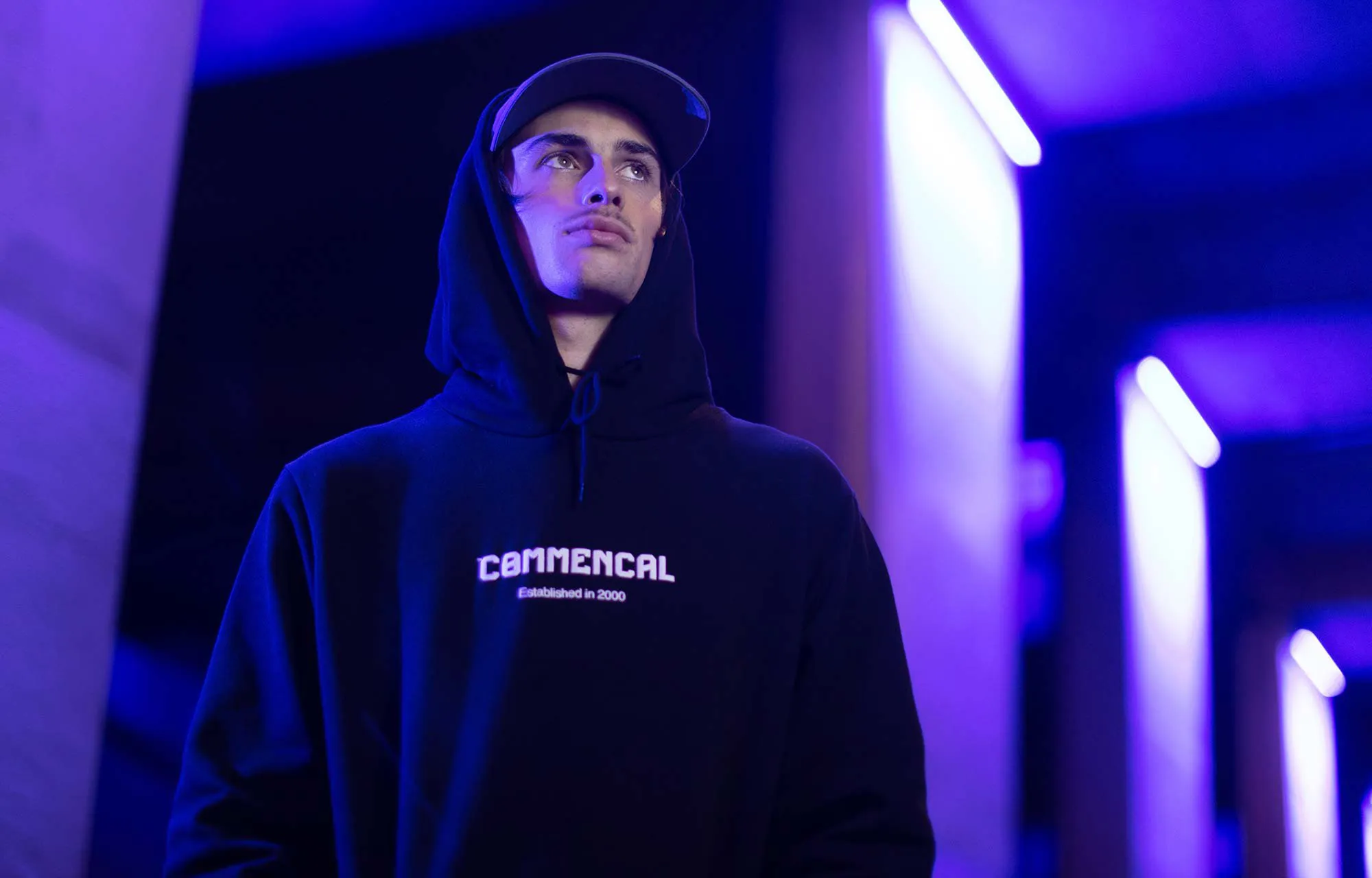 SUDADERA COMMENCAL CORPORATE BLACK