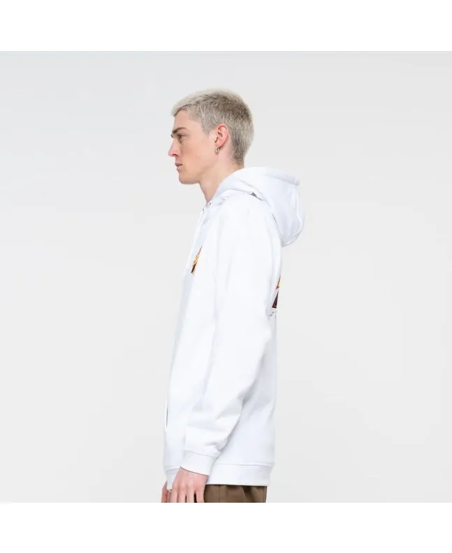 Sudadera con capucha Santa Cruz Flamed Not a Dot Blanca
