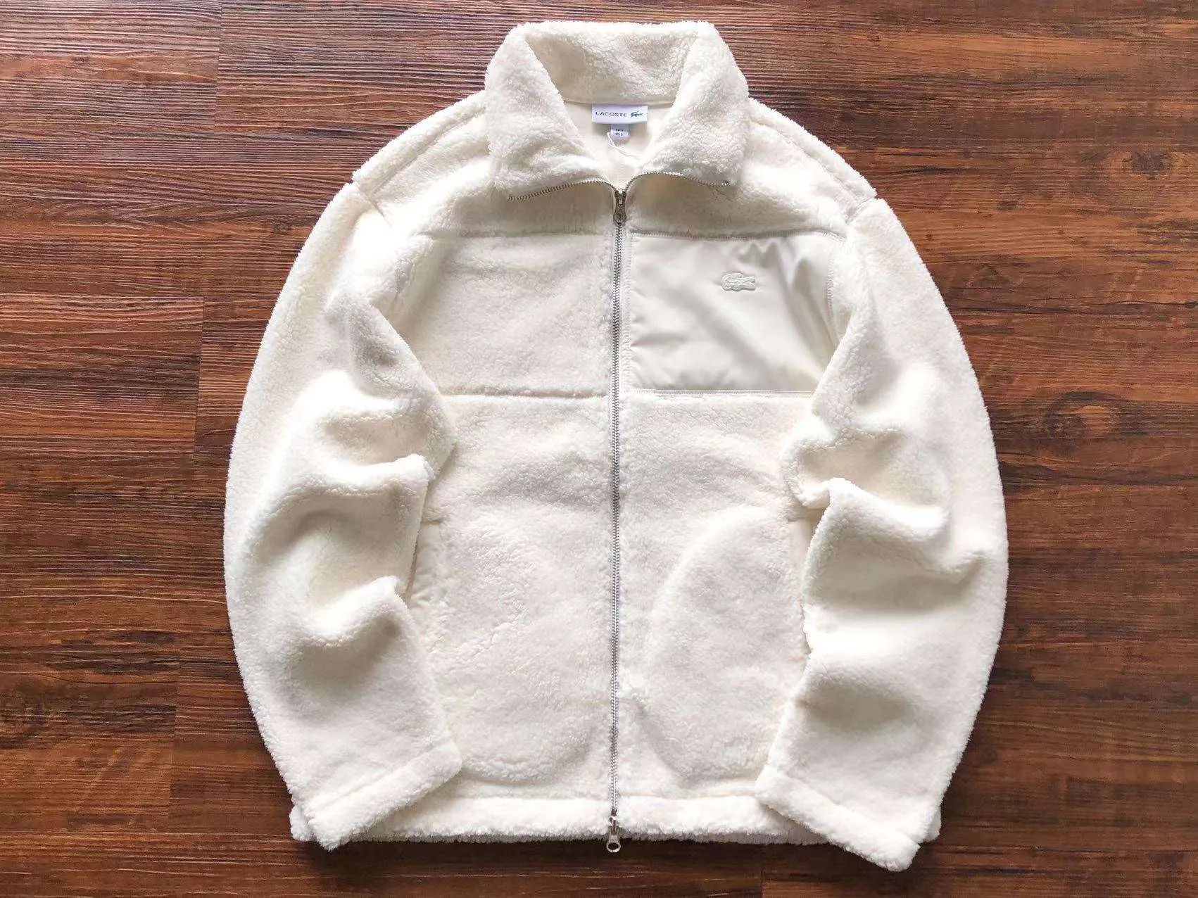 Sudadera Lacoste con Pelo Sintético