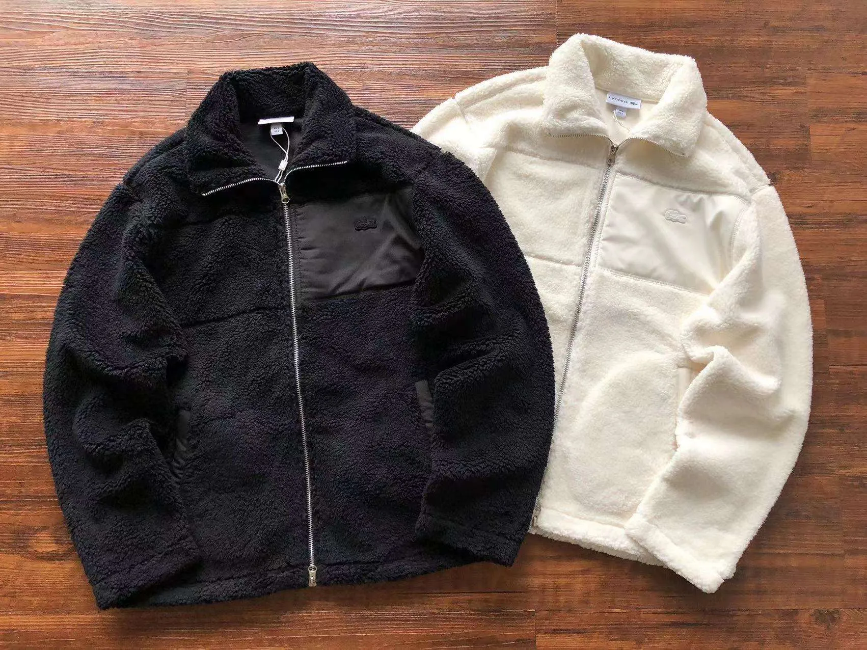 Sudadera Lacoste con Pelo Sintético