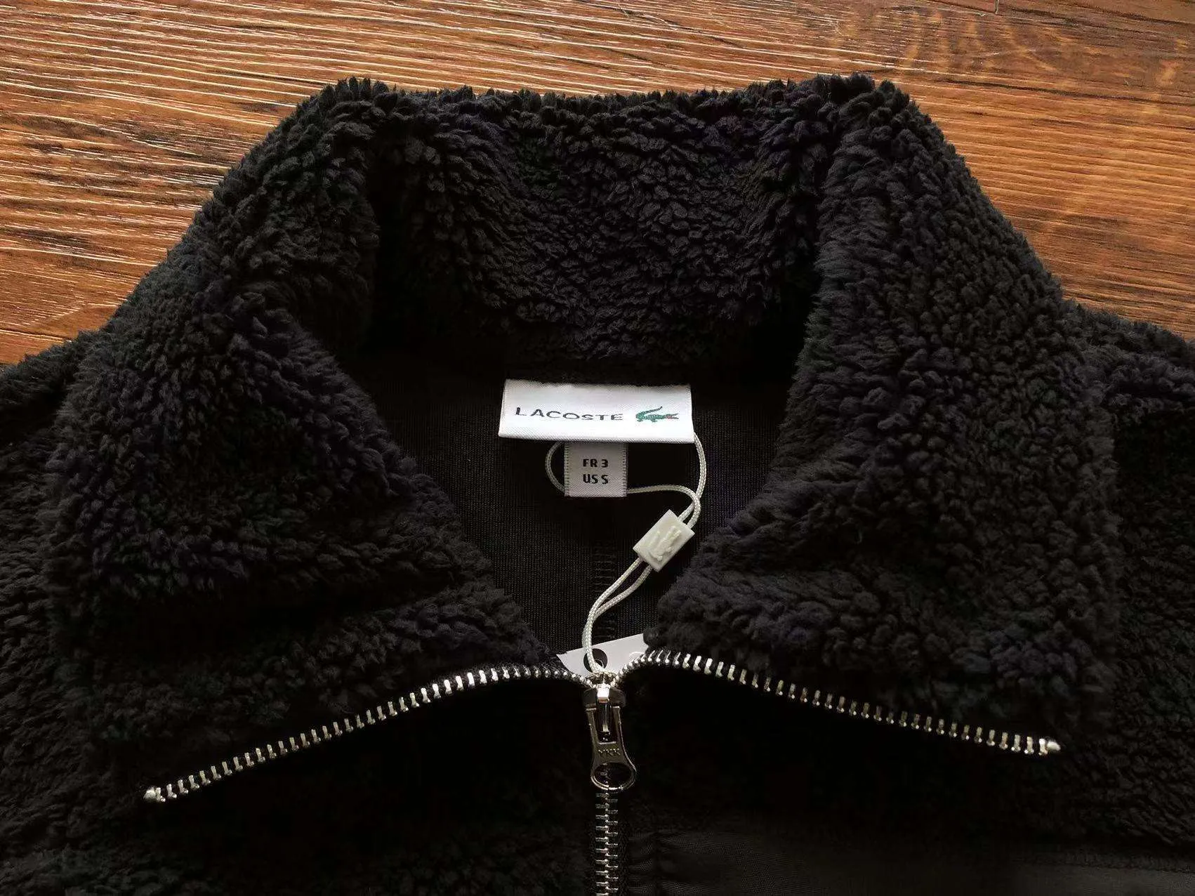 Sudadera Lacoste con Pelo Sintético