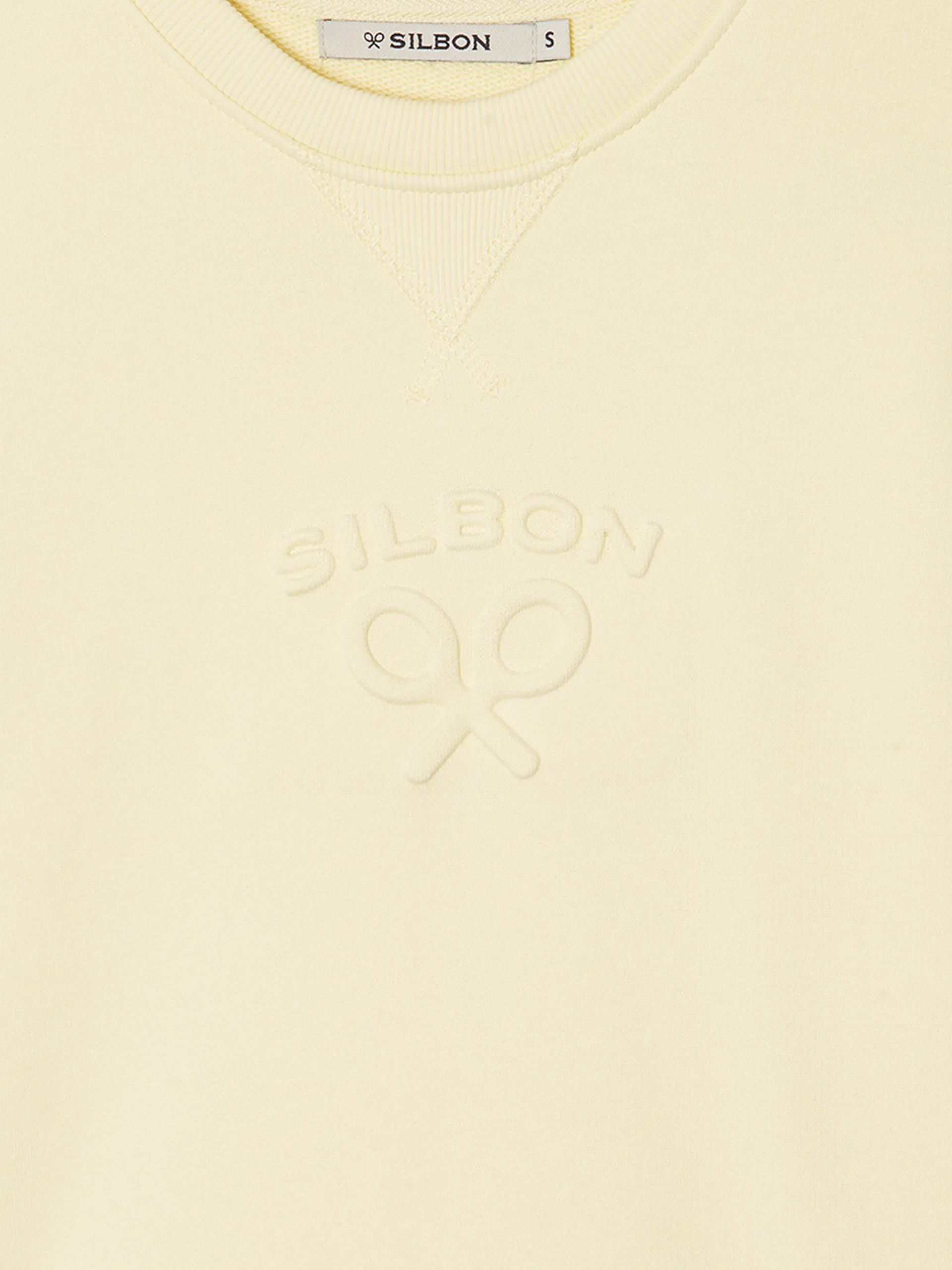 Sudadera woman silbon clasico amarilla