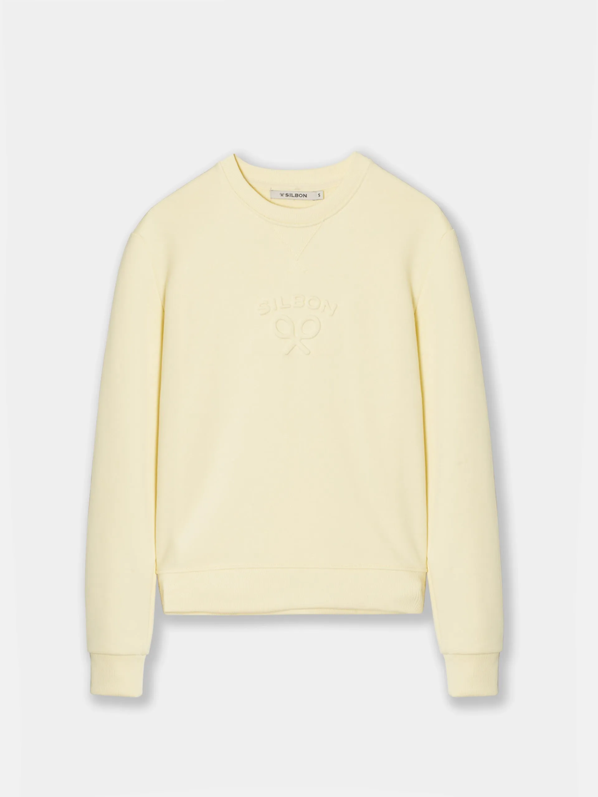 Sudadera woman silbon clasico amarilla